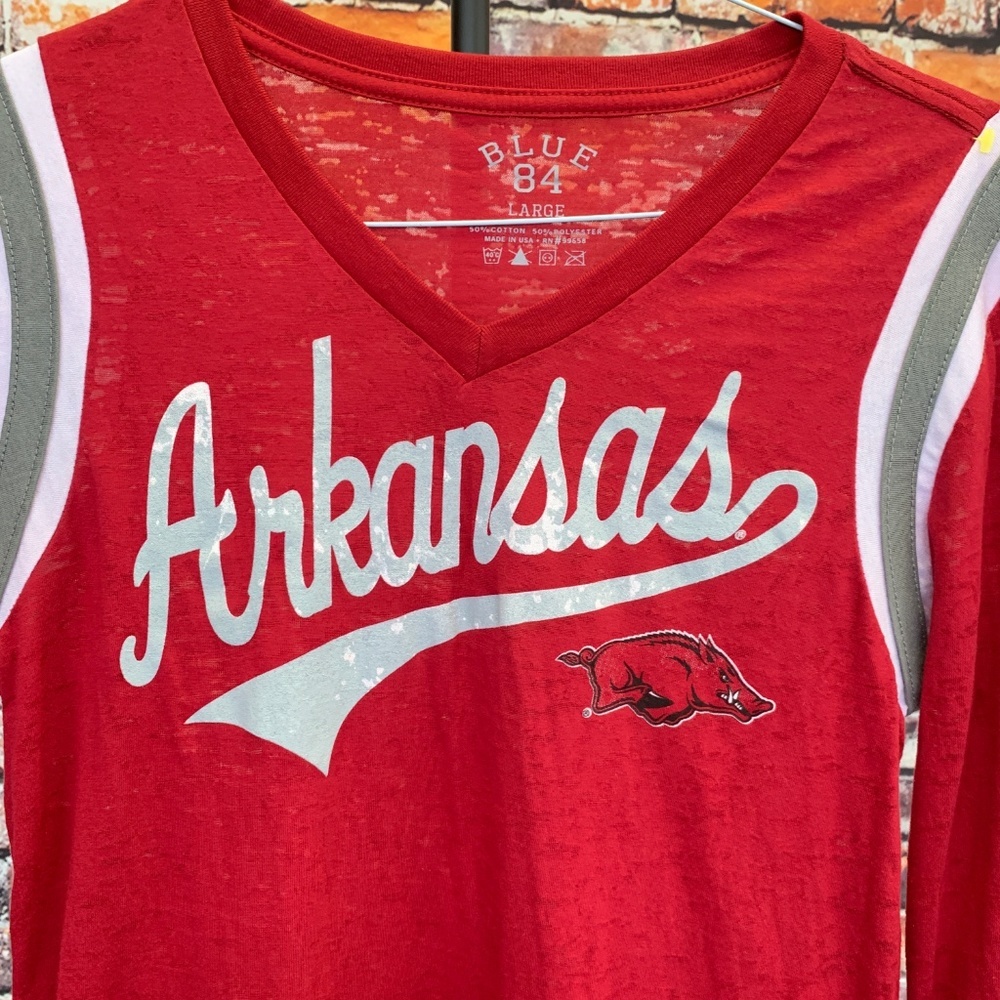 Blue 84 Arkansas Razorback Shirt